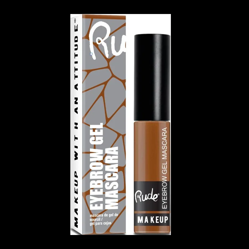 RUDE Cosmetics Eyebrow Gel Mascara Natural Brown (1 stk)