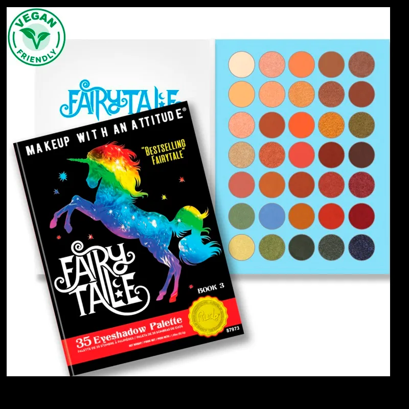 RUDE Cosmetics Fairy Tale 35 Eyeshadow Palette (1 stk)