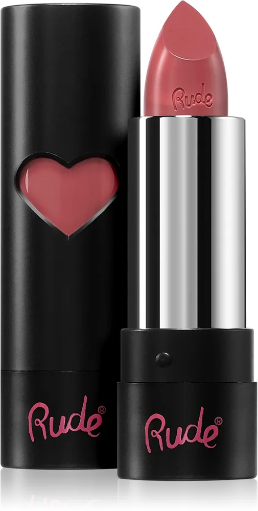 Rude Cosmetics Hydro Shine Moisturizing Lipstick kosteuttava voidemainen huulipuna sävy French Pink 3.7 g