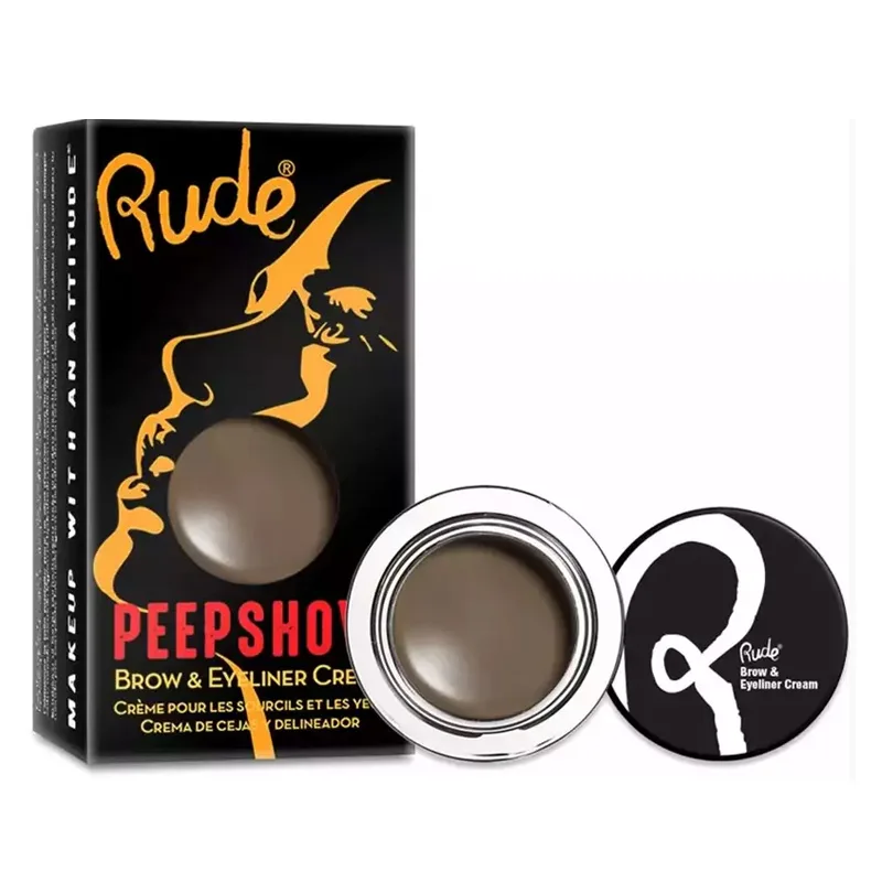 Rude Cosmetics Peep Show Brow & Eyeliner Cream Private Moment 88034 (U) 3 g