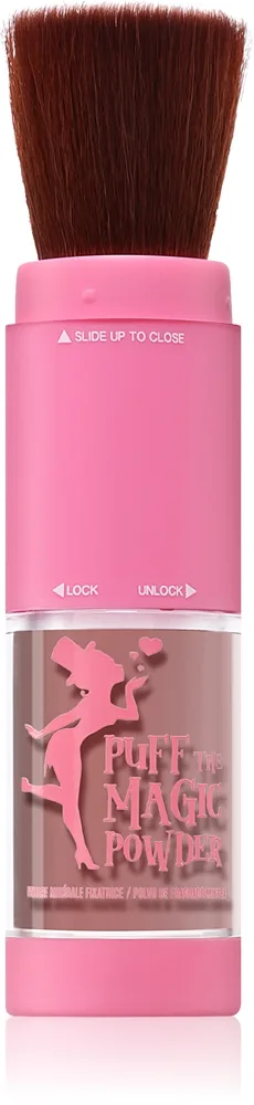 Rude Cosmetics Puff The Magic Powder Fikseringspulver Skygge Tender Rose 6.5 g