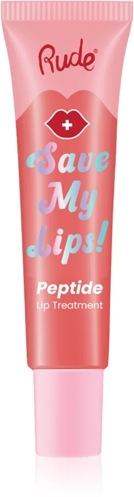 Rude Cosmetics Save My Lips Nærende og fugtgivende læbepomade med peptider Skygge Watermelon 15 ml