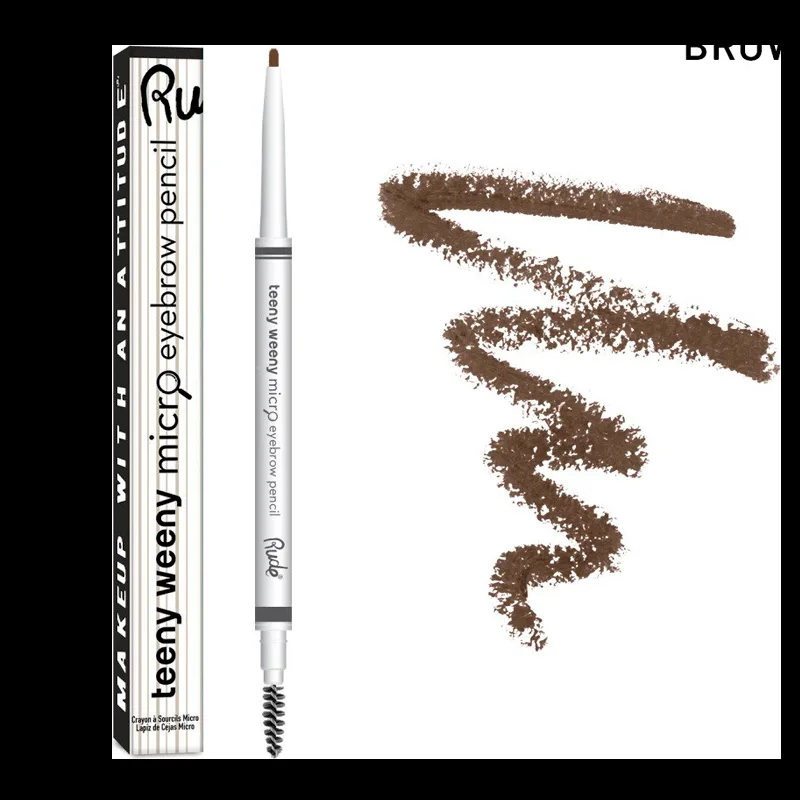 RUDE Cosmetics Teeny Weeny Micro Eyebrow Pen Neutral Brown (1 stk)