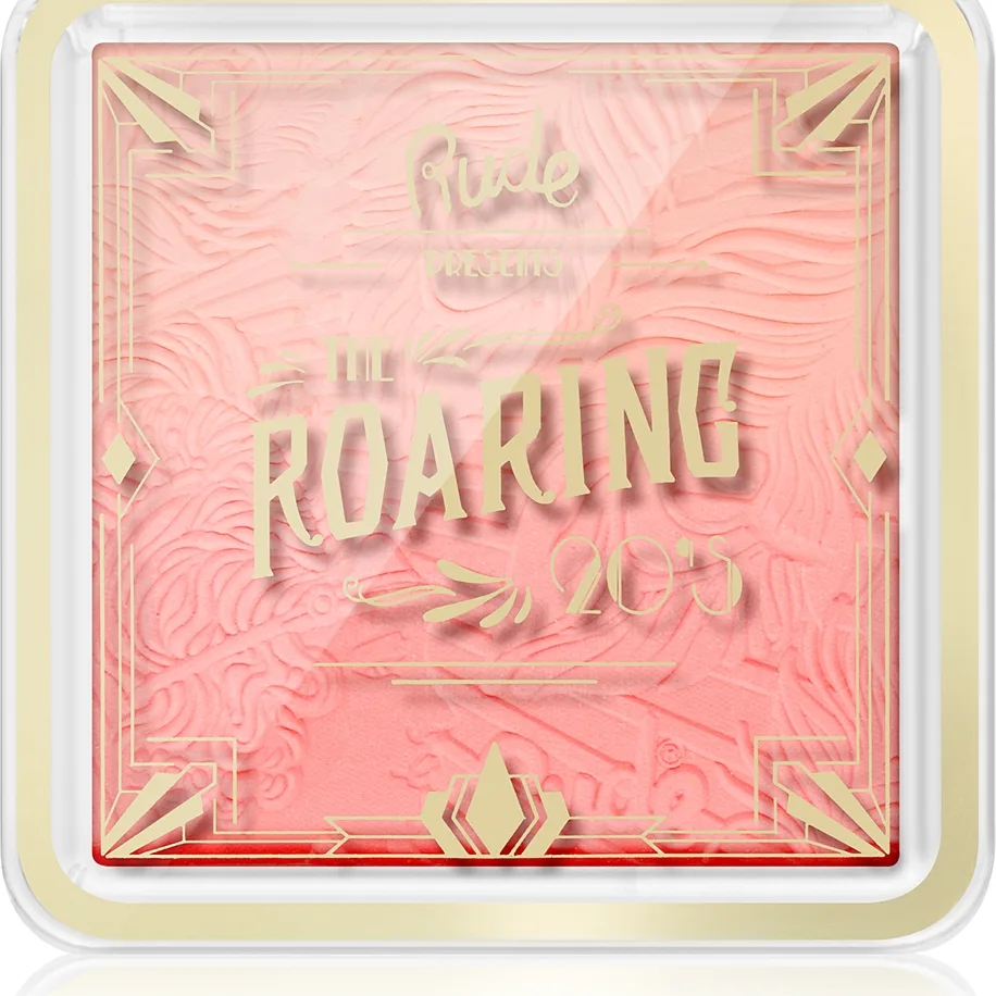 Rude Cosmetics The Roaring 20's Ombre Blush puuterimainen poskipuna sävy Euphoric 10 g