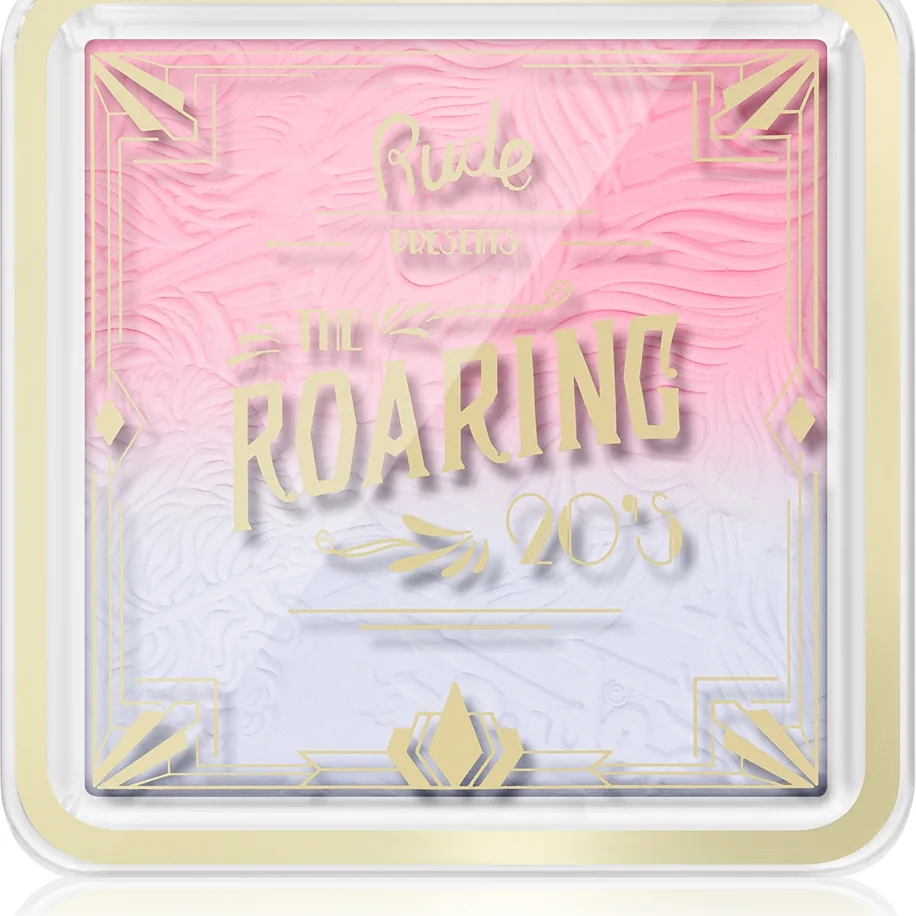 Rude Cosmetics The Roaring 20's Ombre Blush puuterimainen poskipuna sävy Rococo 10 g