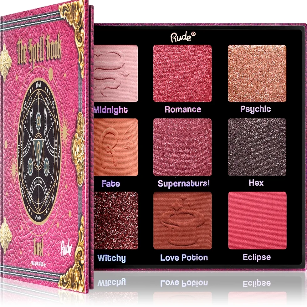 Rude Cosmetics The Spell Book Lust Eyeshadow Palette (U) 10 g