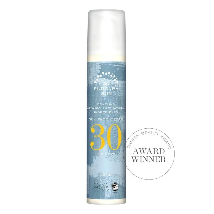 Rudolph Care Sun Face Cream SPF30 Økologisk solkrem til ansikt - 50 ml