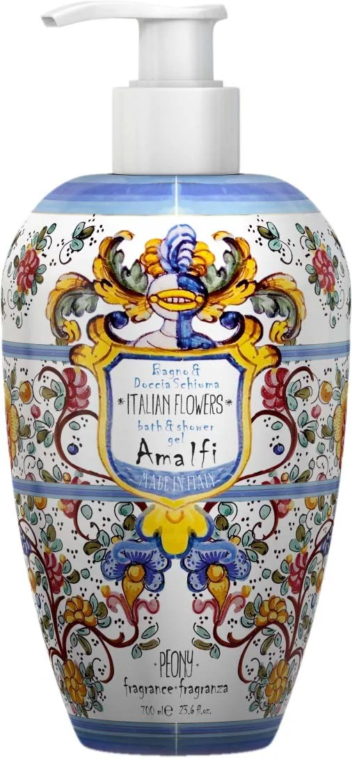 Rudy Amalfie Peony Le Maioliche Bath & Shower Gel 700 ml