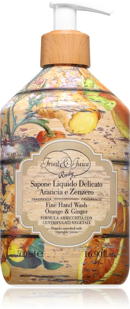 Rudy - Le Maioliche Arancia e Zenzero Handtvål 500 ml
