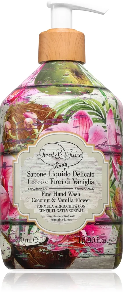 Rudy - Le Maioliche Cocco e Fiori di Vaniglia Handtvål 500 ml