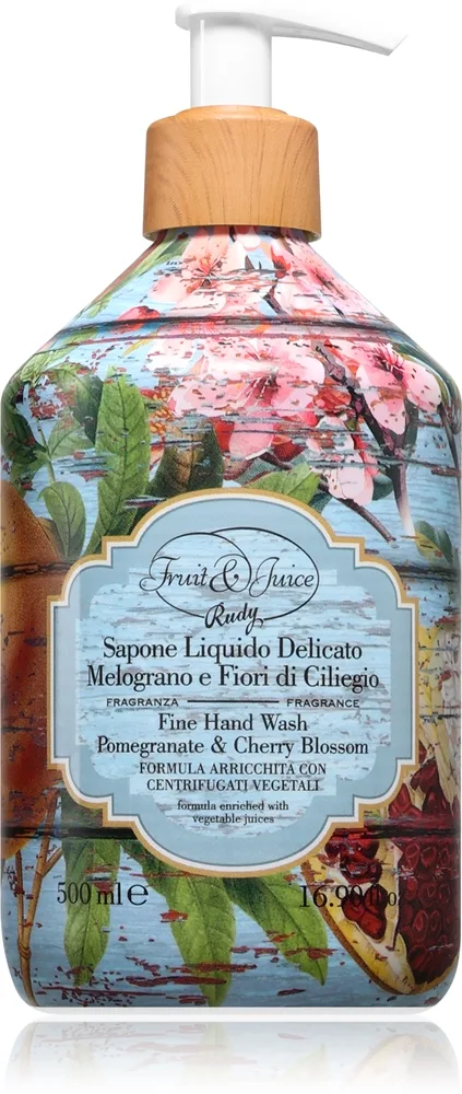 Rudy - Le Maioliche Melograno e Fiori di Ciliegio Handtvål 500 ml