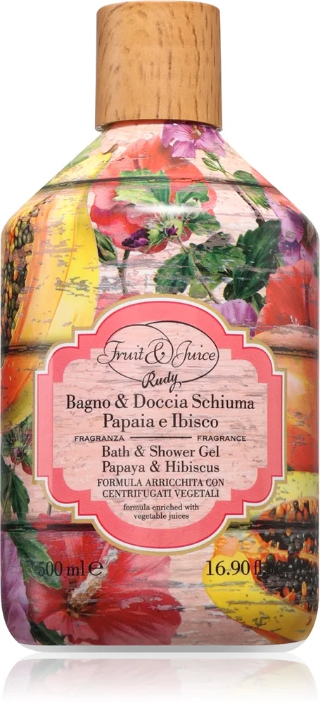 Rudy - Le Maioliche Papaya & Ibisco Duschtvål 500 ml
