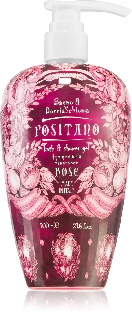 Rudy - Le Maioliche Positano Rosa Damascena Duschskum för bad 700 ml