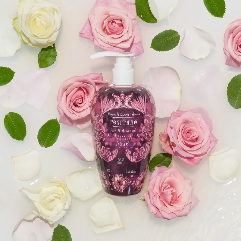Rudy - Le Maioliche Positano Rosa Damascena Duschskum för bad 700 ml