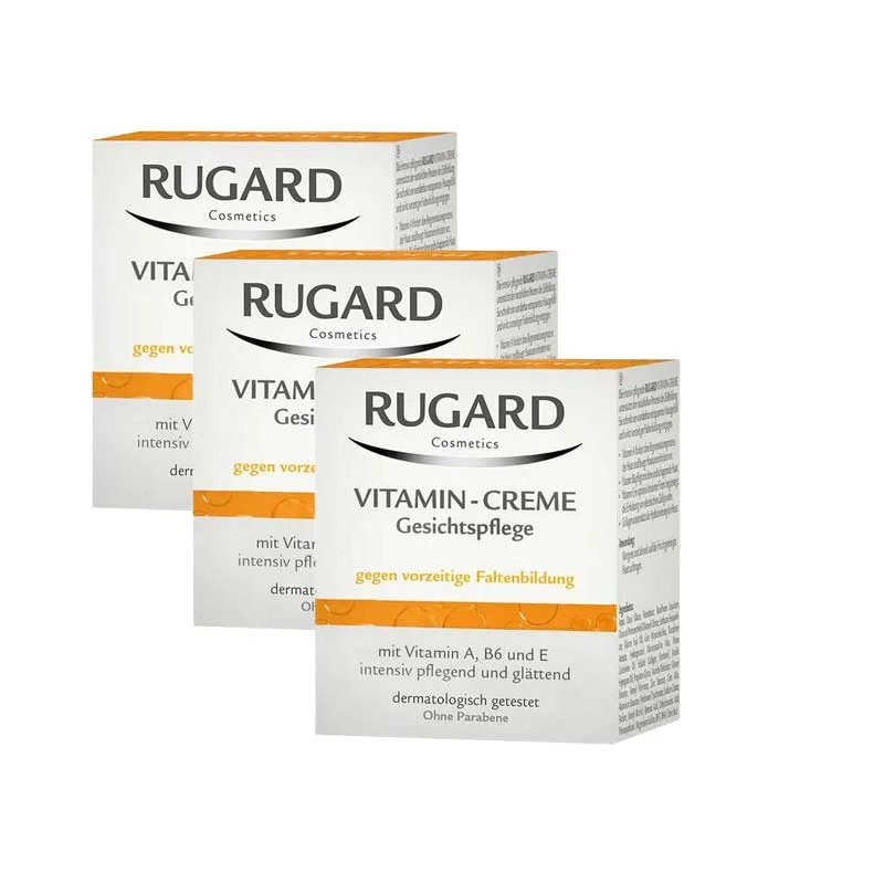 Rugard Gesichtscreme Dreierpack 3X100 ml Creme