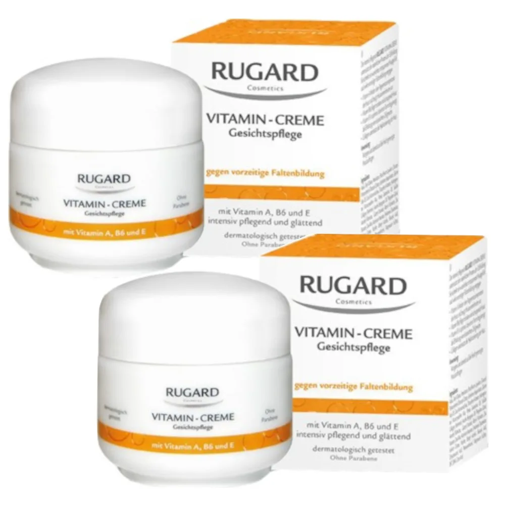 RUGARD VITAMIN-CREME Doppelpack 2X100 ml Creme