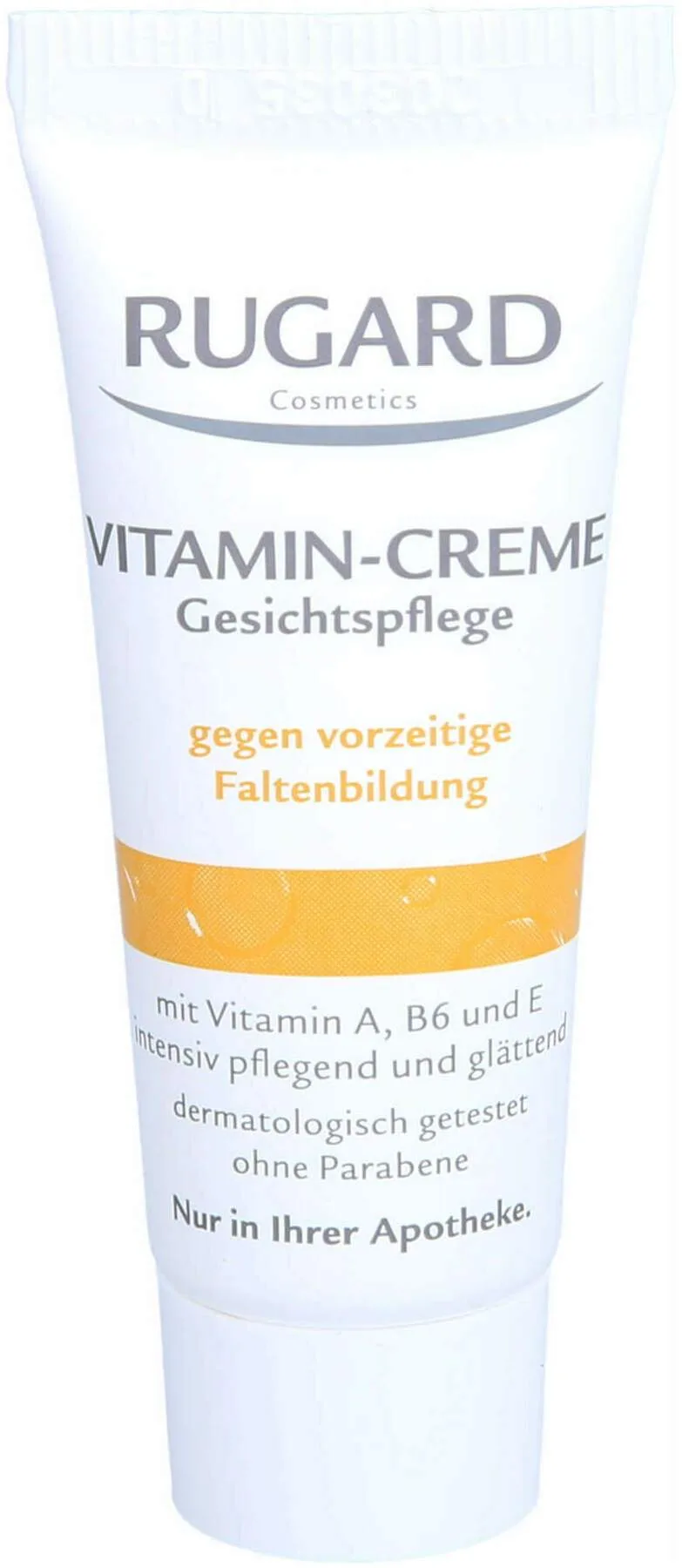 Rugard Vitamin Creme Gesichtspflege Tube 8 ml - Zur Gesichtspflege