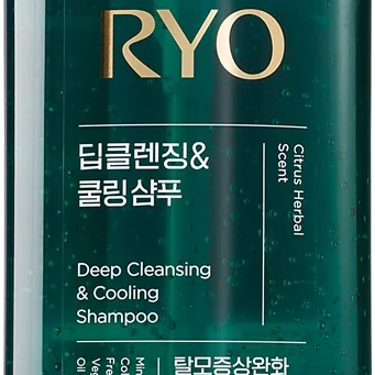 RYO Deep Cleansing & Cooling Shampoo Djupt ren- och klargörande schampo med avkylande effekt 480 ml