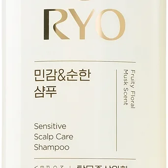 RYO Sensitive Scalp Care Shampoo Lindrande schampo för känslig hårbotten 480 ml
