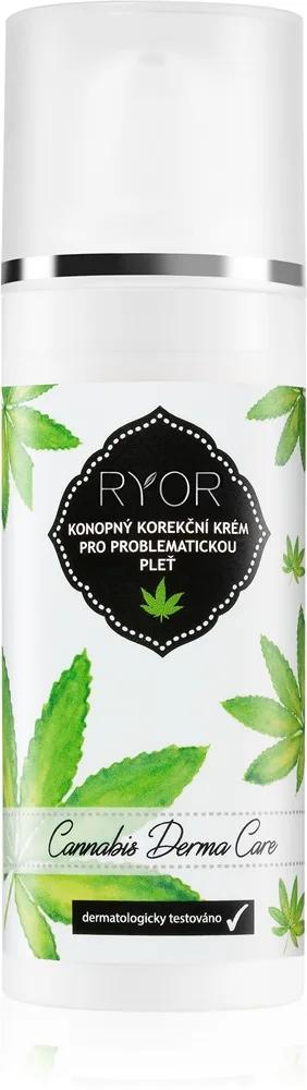 RYOR Cannabis Derma Care korjaava hamppuvoide ongelmaiholle 50 ml