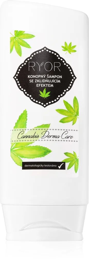 RYOR Cannabis Derma Care rauhoittava hamppushampoo 200 ml
