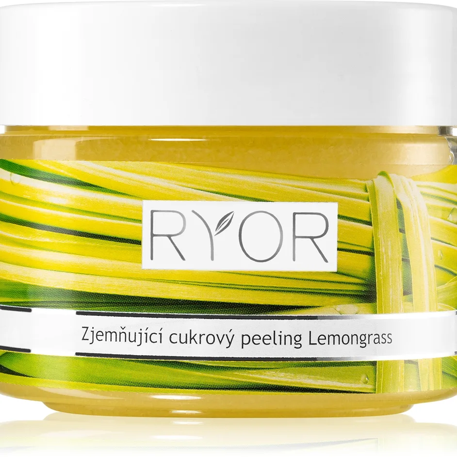 RYOR Lemongrass Blødgørende sukkerskrub til krop 325 g