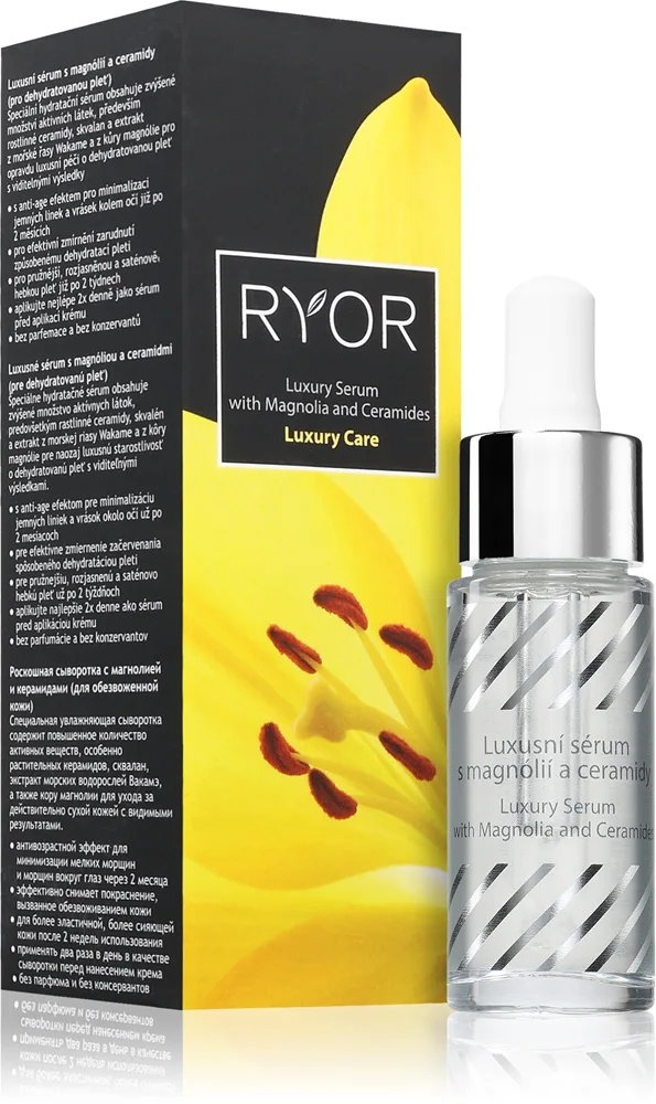 RYOR Luxury Care Intensivt fuktgivande serum För uttorkad hud 15 ml