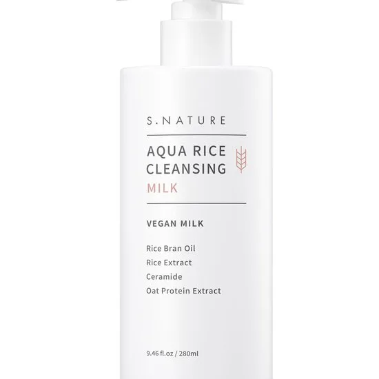 S.NATURE Aqua Rice Cleansing Milk