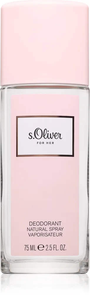 s.Oliver For Her deodoranttisuihke naisille 75 ml