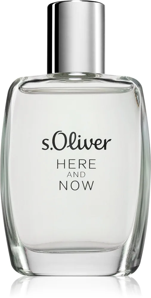 s.Oliver Here and Now Men Eau de Toilette för män 30 ml
