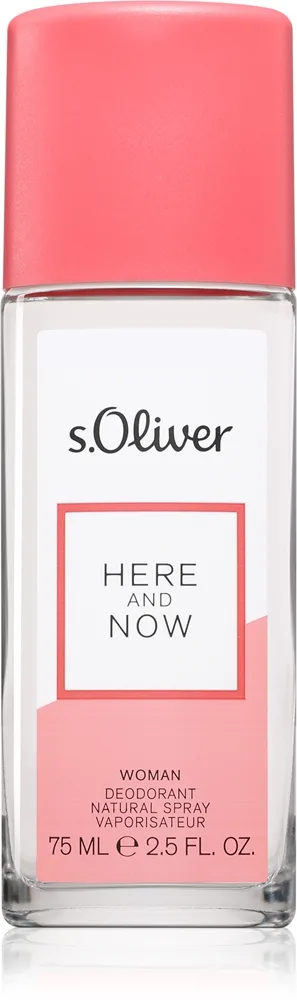s.Oliver Here and Now Women deodoranttisuihke naisille 75 ml