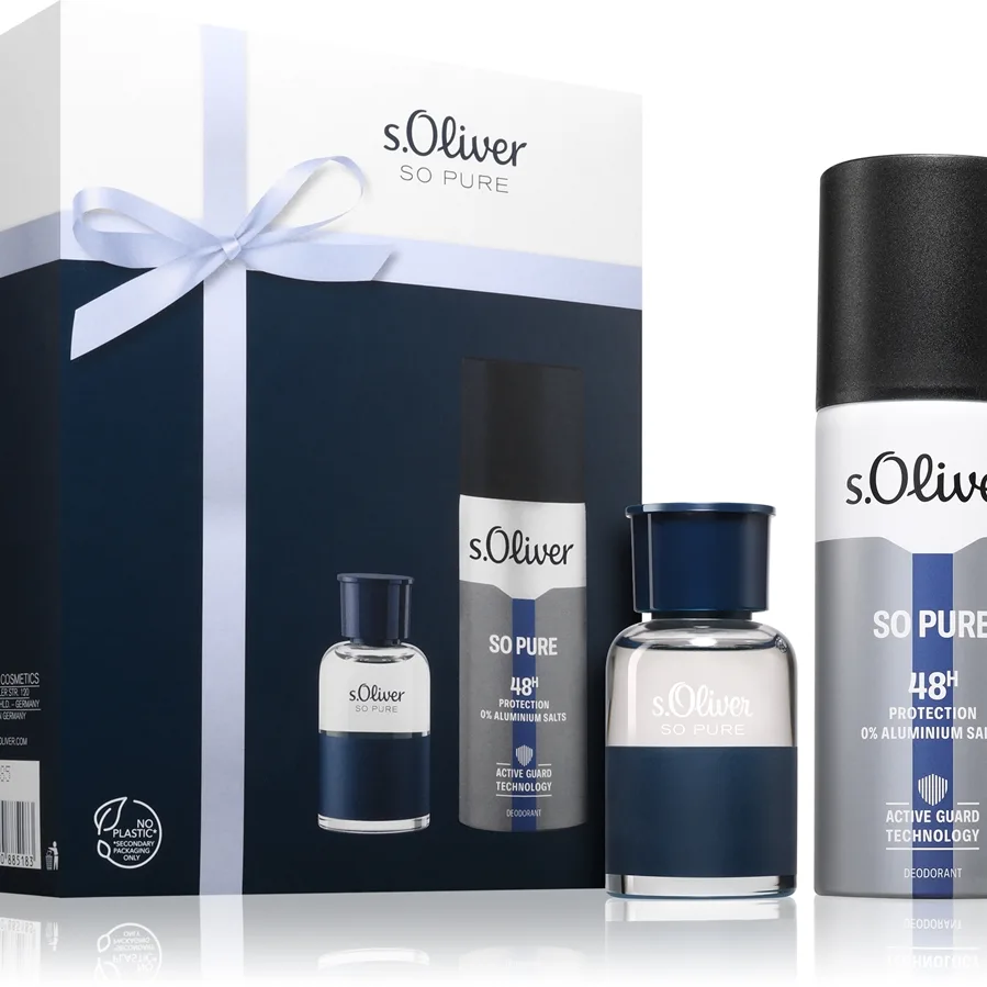 s.Oliver So Pure Men Eau de Toilette 30ml Doftset