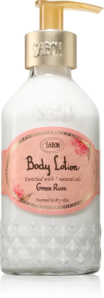 Sabon Bottle Green Rose Kroppslotion 200 ml