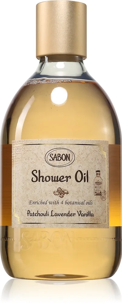 Sabon Patchouli Lavender Vanilla suihkuöljy 300 ml