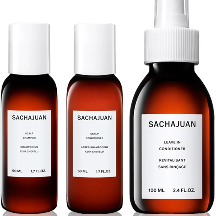 Sachajuan Scalp Care Discovery Kit matkasarja hiuspohjalle 1 kpl