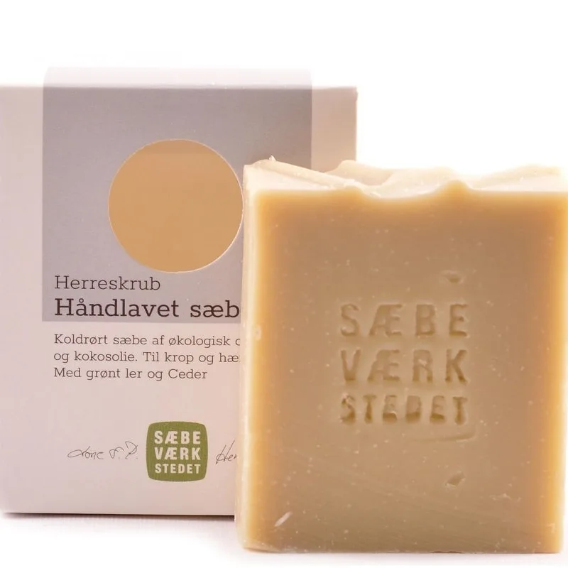 Sæbeværkstedet - Handgjord tvål - Herrskrubb