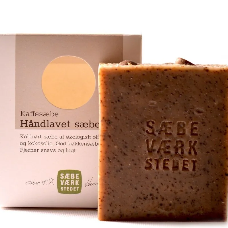 Sæbeværkstedet - Handgjord tvål - Kaffetvål