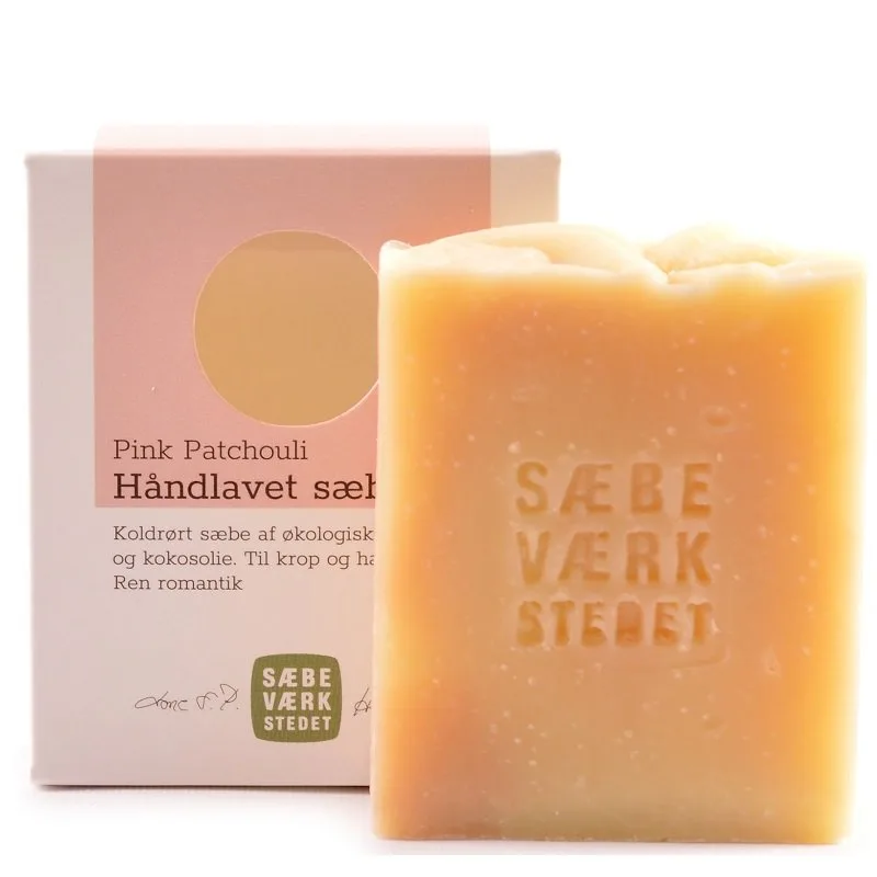 Sæbeværkstedet - Handgjord tvål - Pink Patchouli