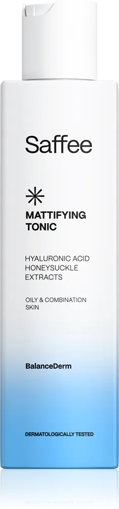 Saffee BalanceDerm Mattifying Tonic Matterende rensende toner til fedtet og kombineret hud 200 ml