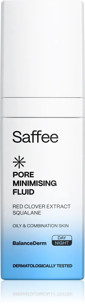 Saffee BalanceDerm Pore Minimising Fluid ihohuokosia supistava fluidi rasvoittuvalle ja sekaiholle 30 ml