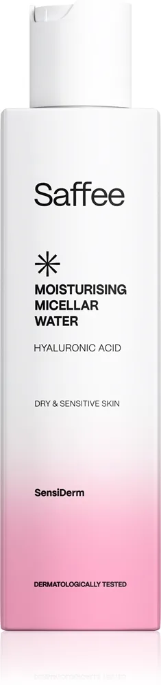 Saffee SensiDerm Moisturising Micellar Water Miscellar vand Til tør og sensitiv hud 200 ml