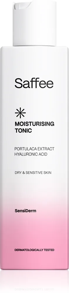 Saffee SensiDerm Moisturising Tonic Fugtende toner Til tør og sensitiv hud 200 ml