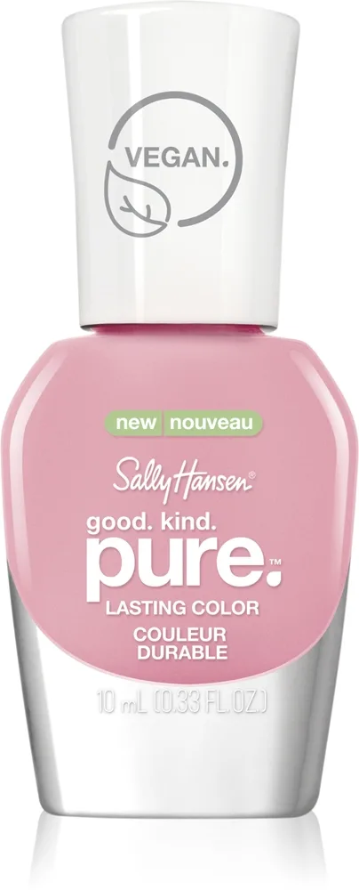 Sally Hansen Good. Kind. Pure. pitkäkestoinen kynsilakka kiinteyttävä vaikutus sävy Love Your Lotus 10 ml