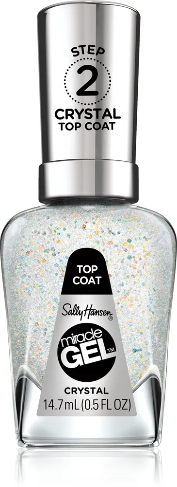 Sally Hansen Miracle Gel™ Geleneglelak uden UV/LED forsegling Skygge Crystal 14.7 ml