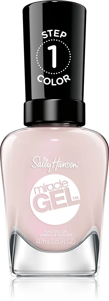 Sally Hansen Miracle Gel™ geelikynsilakka – UV/LED-lamppua ei tarvita sävy First Glass 14,7 ml