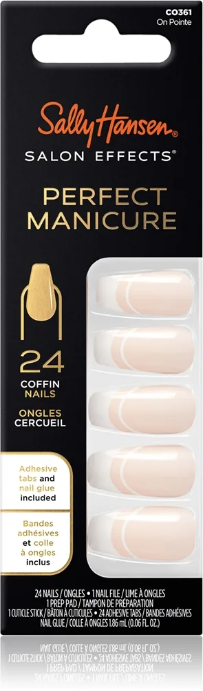 Sally Hansen Salon Effects kunstige negle CO361 On Pointe 24 stk.