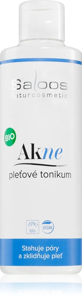 Saloos AcNO Lindrende ansigtstonic til problematisk hud, akne 200 ml