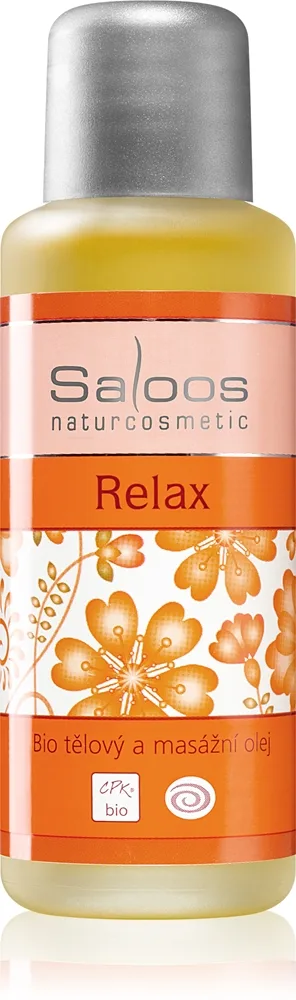 Saloos Bio Body And Massage Oils Relax vartalo- ja hierontaöljy 50 ml