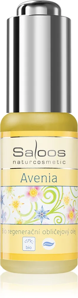 Saloos Bio Skin Oils Avenia ravitseva öljy herkälle ja punoittavalle iholle 20 ml