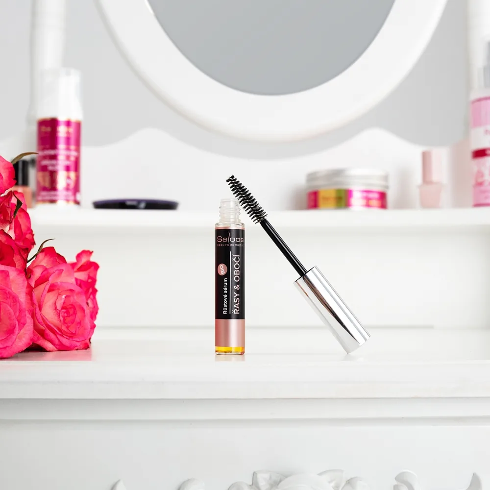 Saloos Bioactive Serum Vækstserum til øjenvipper og øjenbryn 7 ml